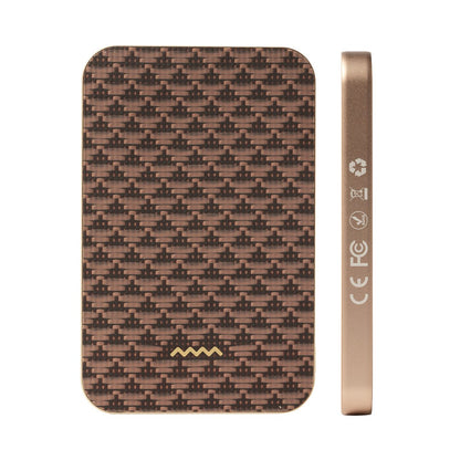 Raptic S4 Aramid-Skin M-safe Şarj Özellikli Ultra İnce Powerbank 15W 5000mAh