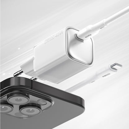 Recci RC132E Type-C PD GaN Teknolojili Mini Hızlı Şarj Seti 45W 1M