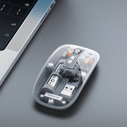 Recci RCS-M01 Space Capsule Serisi Multimod Kablosuz Şeffaf Tasarım Mouse