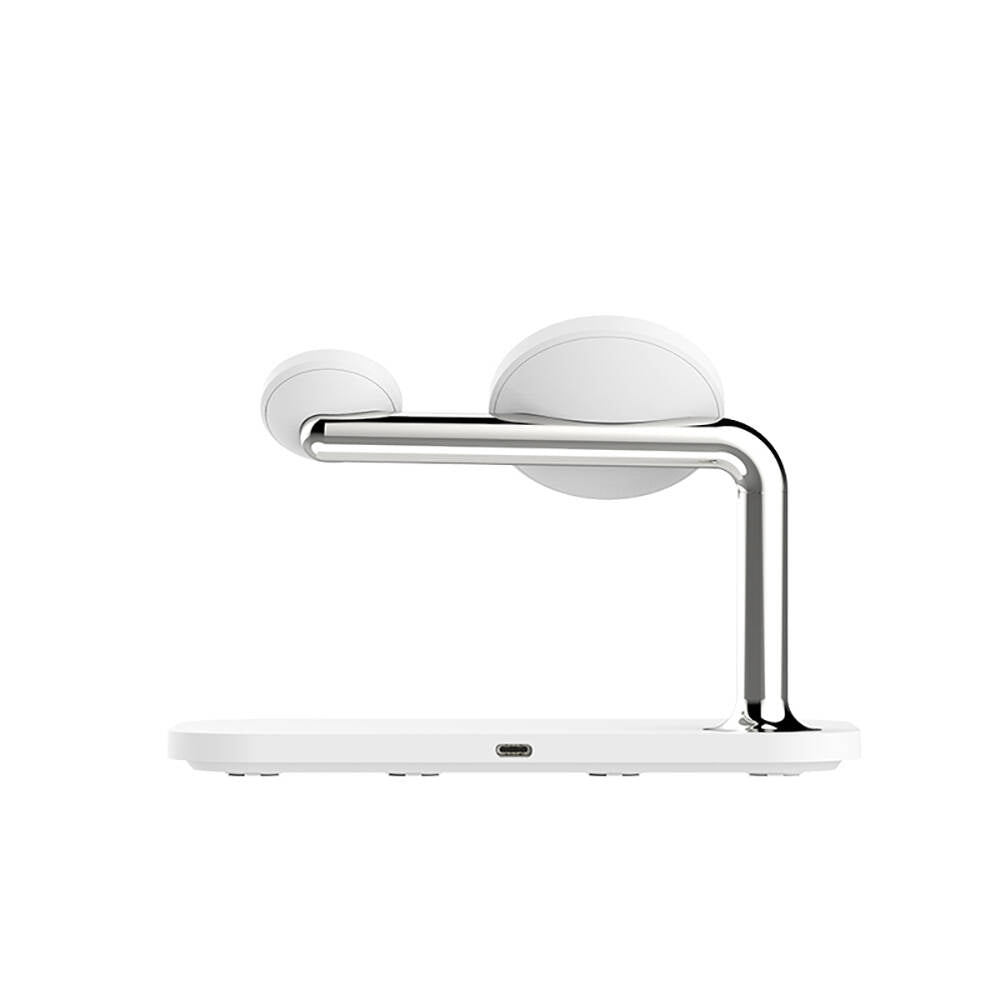 Recci RCW-20 Prestige Serisi 3in1 M-safe 15W Hızlı Şarj Özellikli Magnetik Kablosuz Şarj Standı