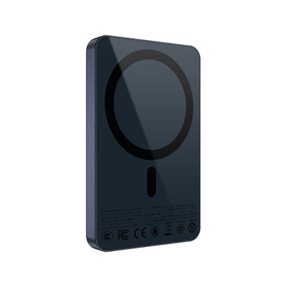 Recci RPB-W35 Ultra İnce PD 20W Hızlı Şarj Özellikli Wireless Powerbank 15W 5000mAh