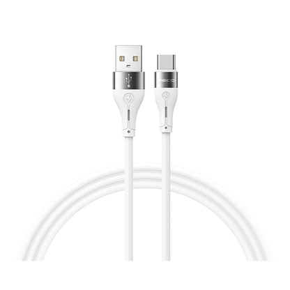 Recci RS11C Swift Serisi USB-A to Type-C 3A Hızlı Şarj Özellikli Data ve Şarj Kablosu 1M