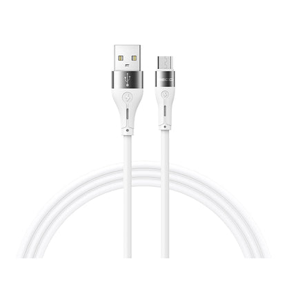 Recci RS11M Swift Serisi USB-A to Micro 2.4A Hızlı Şarj Özellikli Data ve Şarj Kablosu 1M