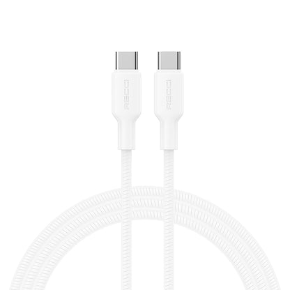 Recci RS46CC Type-C to Type-C PD 65W Hızlı Şarj Özellikli Data ve Şarj Kablosu 1.2M