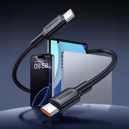 Recci RS46CL Type-C to Lightning PD 30W Hızlı Şarj Özellikli Data ve Şarj Kablosu 1.2M