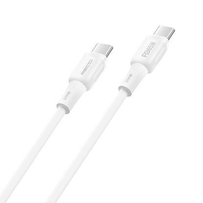 Recci RS52CC Type-C to Type-C PD Hızlı Şarj Özellikli Data ve Şarj Kablosu 65W 1M