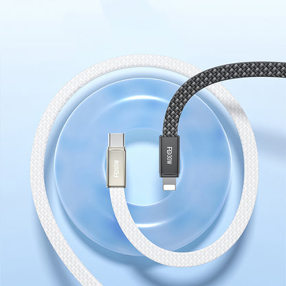 Recci RS55CC Type-C to Type-C PD Hızlı Şarj Özellikli Data ve Şarj Kablosu 65W 1M