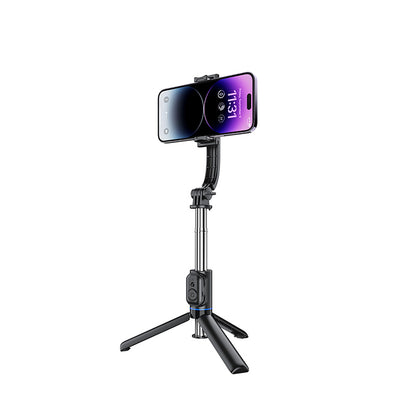Recci RSS-W03 Bluetooth 5.0 Uzaktan Kumandalı Çok Fonksiyonlu Selfie Çubuğu