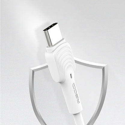 Recci RTC-N26C USB-A to Type-C Hızlı Şarj Özellikli Data ve Şarj Kablosu 1M