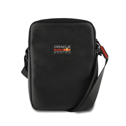 Redbull Orijinal Lisanslı PU Karbon Fiber Tasarımlı 8 inç Çapraz Vücut Çantası