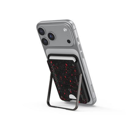 Skinarma Metal Tasarımlı 2 Hazneli Vektor Serisi Magnetik Standlı Kartlık