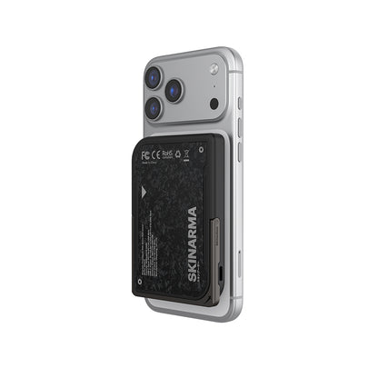 Skinarma Vektor Kablosuz ve PD Hızlı Şarj Özellikli Metal Standlı Taşınabilir Powerbank 15W 5000mAh