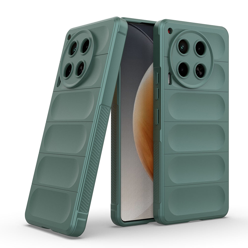 Tecno Camon 30 4G Kılıf Esnek TPU Oyuklu Arka Yüzey Tasarımlı Zore Etnik Silikon Kılıf