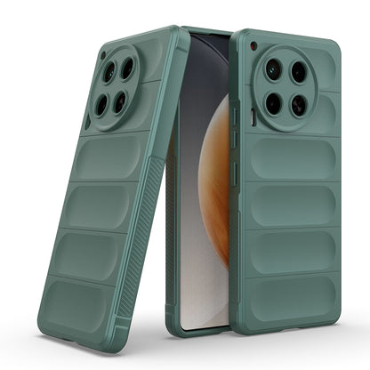 Tecno Camon 30 4G Kılıf Esnek TPU Oyuklu Arka Yüzey Tasarımlı Zore Etnik Silikon Kılıf