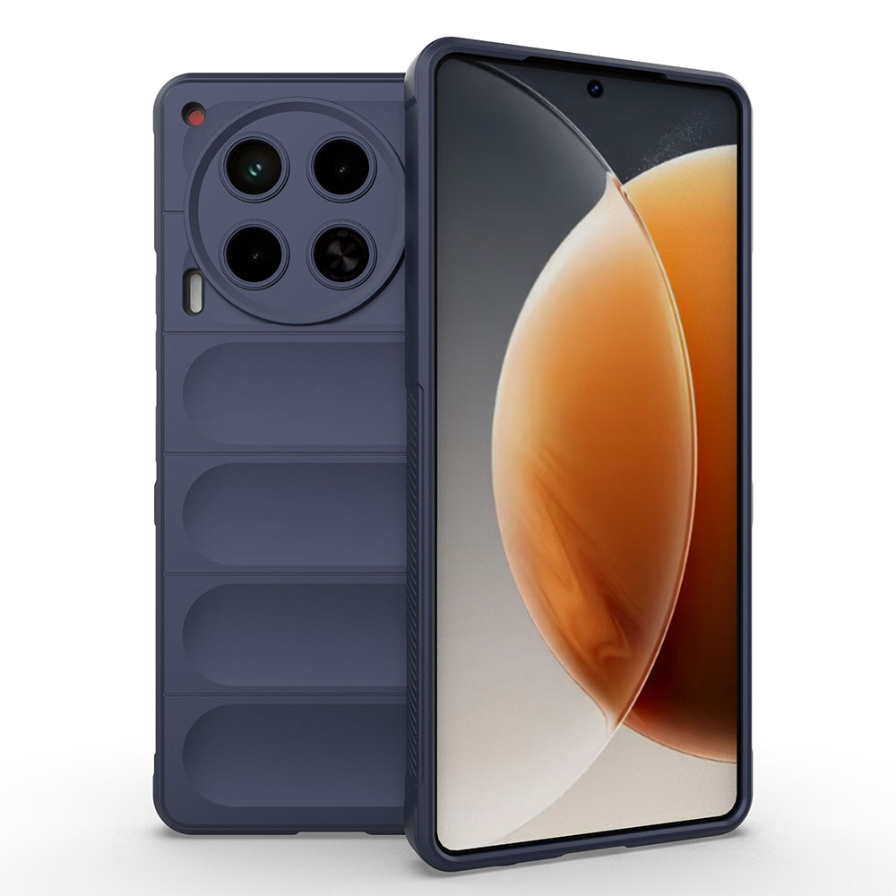 Tecno Camon 30 4G Kılıf Esnek TPU Oyuklu Arka Yüzey Tasarımlı Zore Etnik Silikon Kılıf