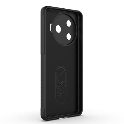 Tecno Camon 30 Pro 5G Kılıf Esnek TPU Oyuklu Arka Yüzey Tasarımlı Zore Etnik Silikon Kılıf