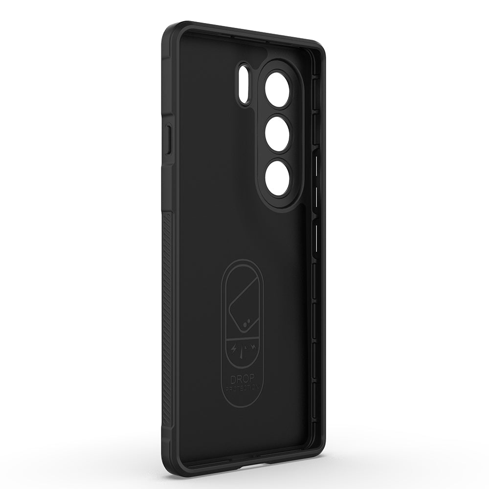 Tecno Camon 40 Pro Kılıf Esnek TPU Oyuklu Arka Yüzey Tasarımlı Zore Etnik Silikon Kılıf