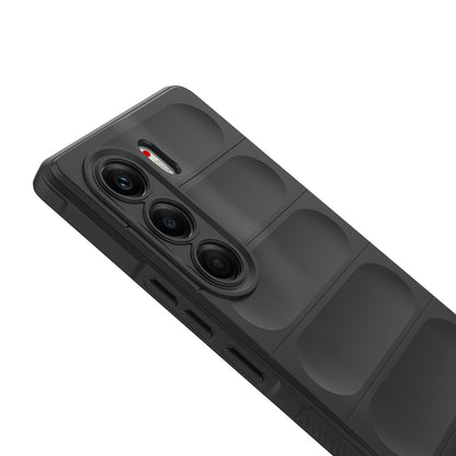 Tecno Camon 40 Pro Kılıf Esnek TPU Oyuklu Arka Yüzey Tasarımlı Zore Etnik Silikon Kılıf