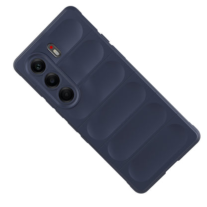 Tecno Camon 40 Pro Kılıf Esnek TPU Oyuklu Arka Yüzey Tasarımlı Zore Etnik Silikon Kılıf