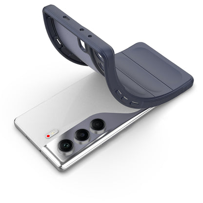 Tecno Camon 40 Pro Kılıf Esnek TPU Oyuklu Arka Yüzey Tasarımlı Zore Etnik Silikon Kılıf