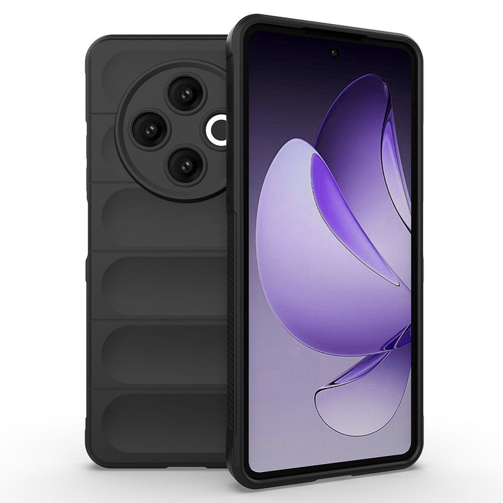 Tecno Spark 30 4G Kılıf Esnek TPU Oyuklu Arka Yüzey Tasarımlı Zore Etnik Silikon Kılıf