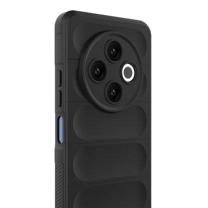 Tecno Spark 30 4G Kılıf Esnek TPU Oyuklu Arka Yüzey Tasarımlı Zore Etnik Silikon Kılıf