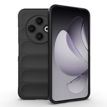 Tecno Spark 30C 4G Kılıf Esnek TPU Oyuklu Arka Yüzey Tasarımlı Zore Etnik Silikon Kılıf