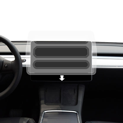 Tesla Model 3 CaseWorld Araç Multimedya Uygulama Aparatlı Ekran Koruyucu