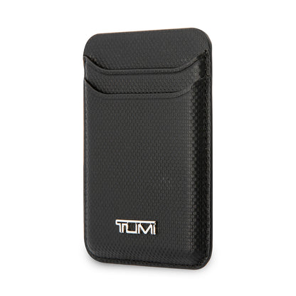 Tumi orijinal Lisanslı 2 Hazneli Metal Logolu Deri Magnetik Kartlık