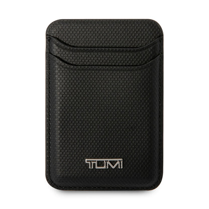 Tumi orijinal Lisanslı 2 Hazneli Metal Logolu Deri Magnetik Kartlık