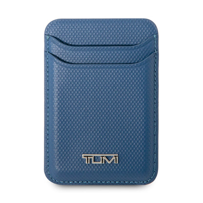 Tumi orijinal Lisanslı 2 Hazneli Metal Logolu Deri Magnetik Kartlık