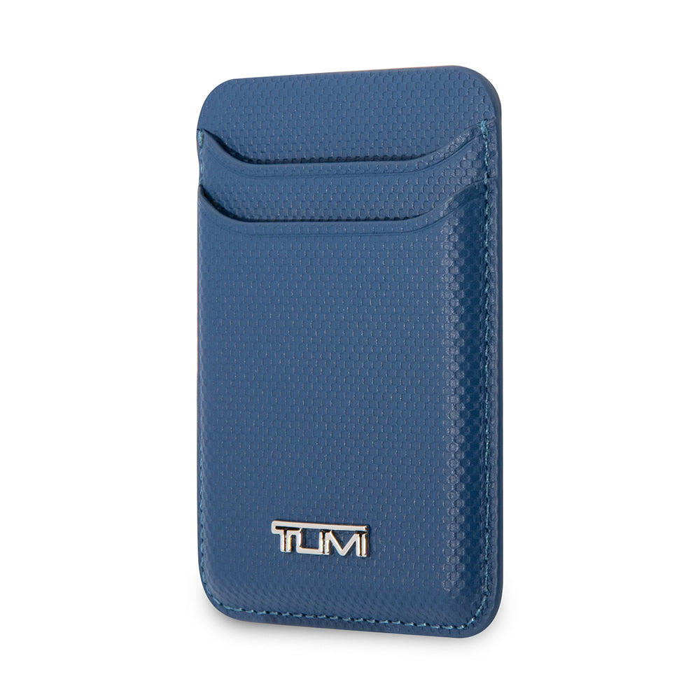 Tumi orijinal Lisanslı 2 Hazneli Metal Logolu Deri Magnetik Kartlık