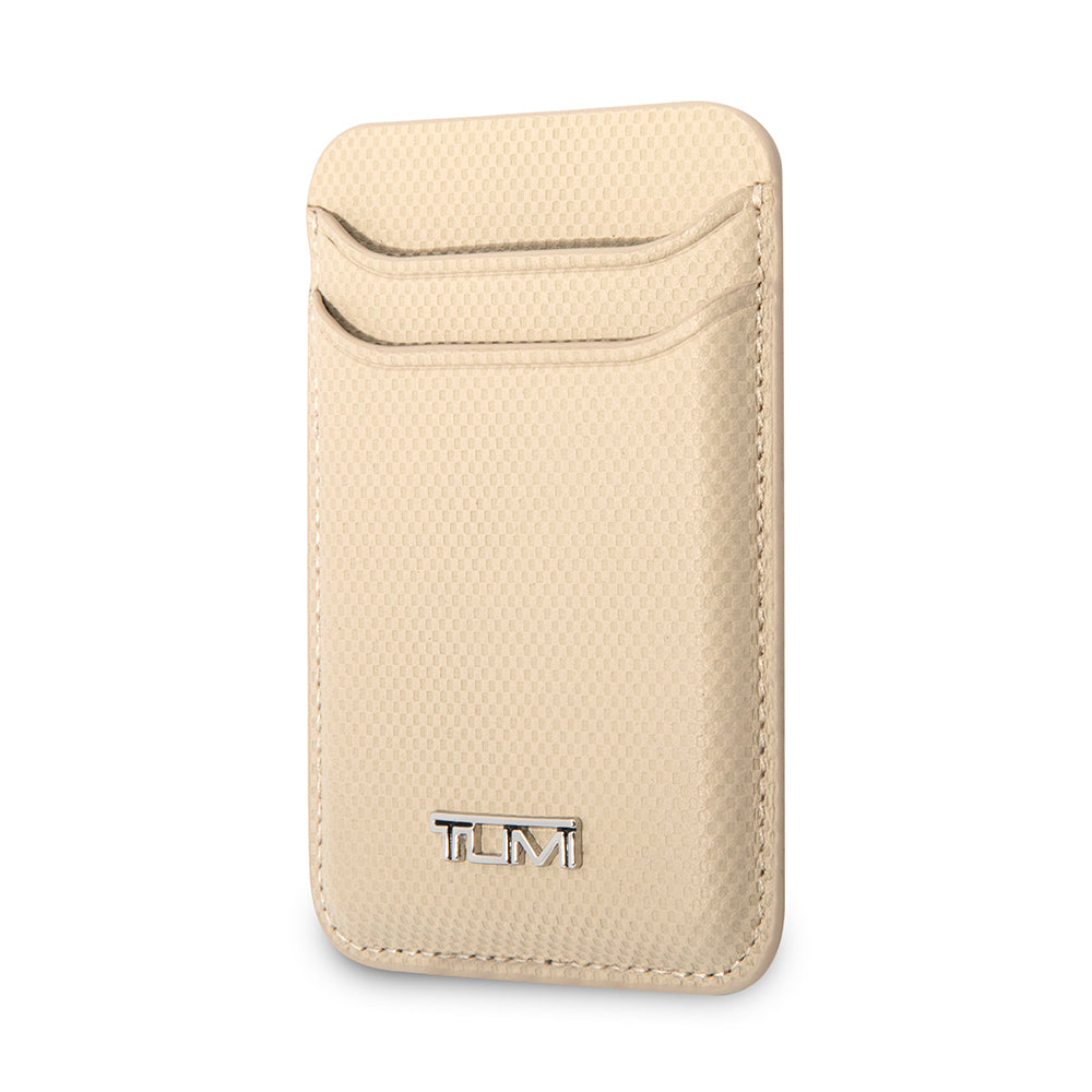 Tumi orijinal Lisanslı 2 Hazneli Metal Logolu Deri Magnetik Kartlık