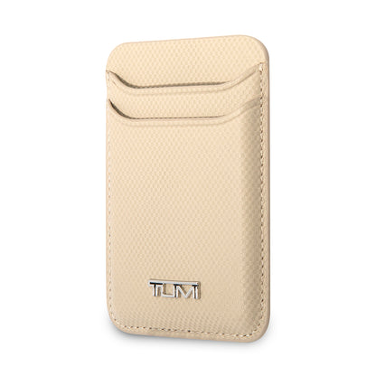 Tumi orijinal Lisanslı 2 Hazneli Metal Logolu Deri Magnetik Kartlık