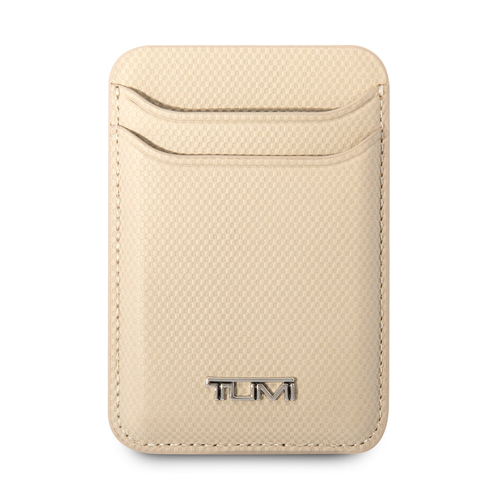 Tumi orijinal Lisanslı 2 Hazneli Metal Logolu Deri Magnetik Kartlık
