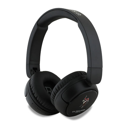 U.S Polo Assn. Orijinal Lisanslı Katlanabilir Ayarlanabilir Baskı Logolu Kulak Üstü Bluetooth Kulaklık v5.3