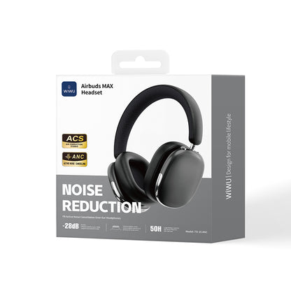 Wiwu Airbuds Max TD-16 ANC Aktif Gürültü Önleyicili Kulak Üstü Bluetooth Kulaklık v6.0