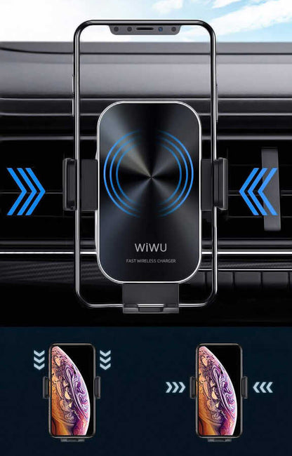 Wiwu CH-307 Liberator Wireless Charging Mount Araç Telefon Tutucu