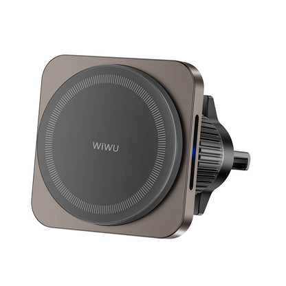 Wiwu CH-318 Magneto Serisi M-safe Şarj Özellikli Havalandırma Tasarım Araç Telefon Tutucu