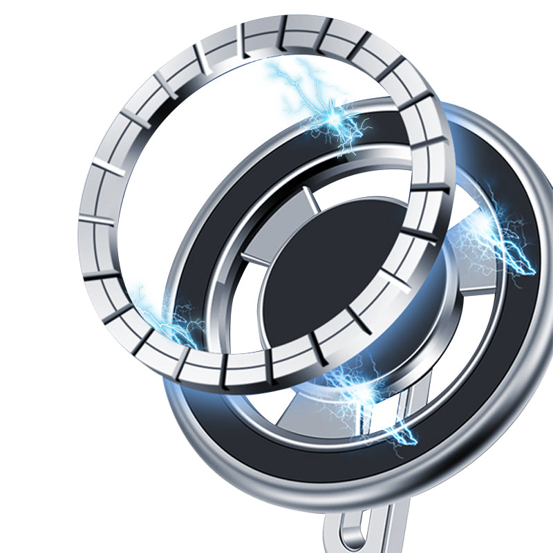 Wiwu CH027 360 Derece Dönebilen Magnetik Düz Zemin Versiyon Araç Telefon Tutucu