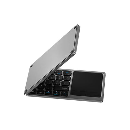Wiwu FMK-04 Katlanabilir Bluetooth Kablosuz Multifonksiyonel Touchpad Klavye