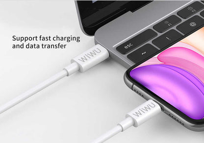 Wiwu G90 20W PD To Lightning Kablo 1M