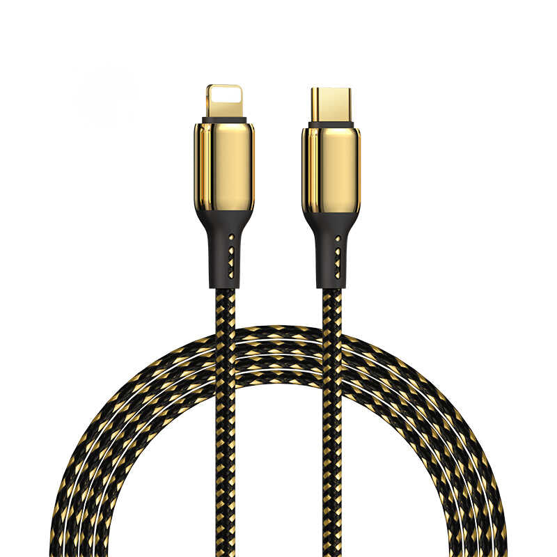 Wiwu Golden Series GD-103 Lightning To PD Data Kablo 3M