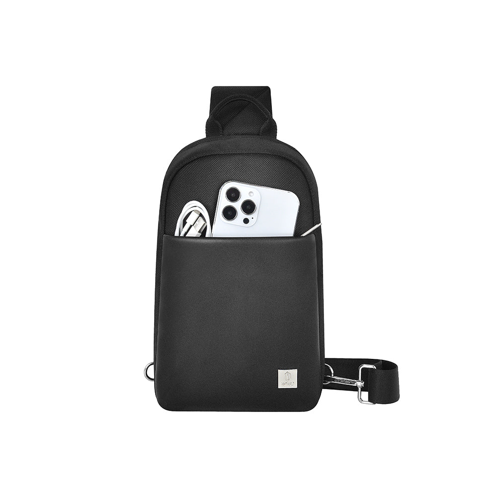 Wiwu Hali Serisi Crossbody 1680D Su Geçirmez Naylon Kumaş Omuz Askılı Çapraz Vücut Çantası