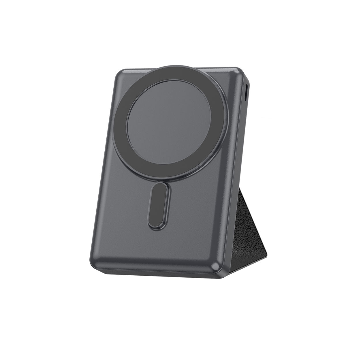 Wiwu JC-20 Hızlı Şarj Özellikli Standlı M-safe Wireless Transparan Powerbank 15W 10000mAh