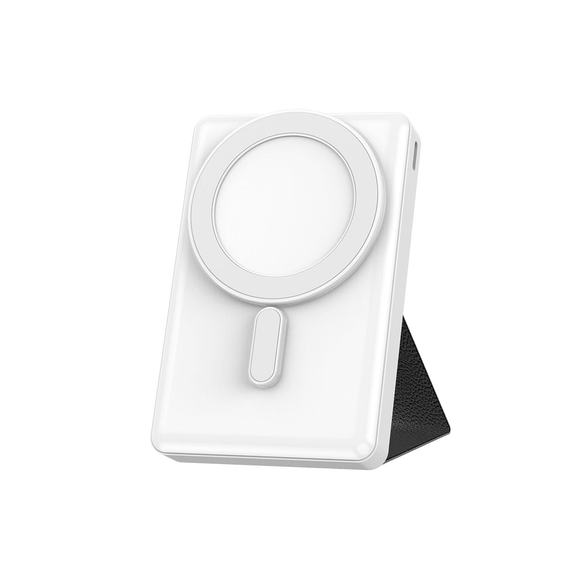 Wiwu JC-20 Hızlı Şarj Özellikli Standlı M-safe Wireless Transparan Powerbank 15W 10000mAh