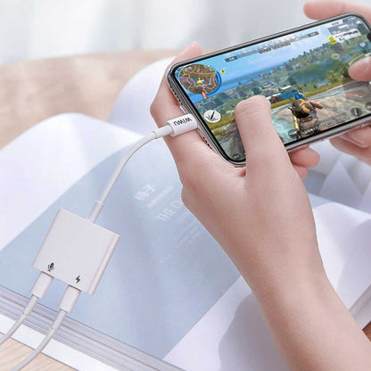 Wiwu LT01 Plus Lightning Ses Adaptörü