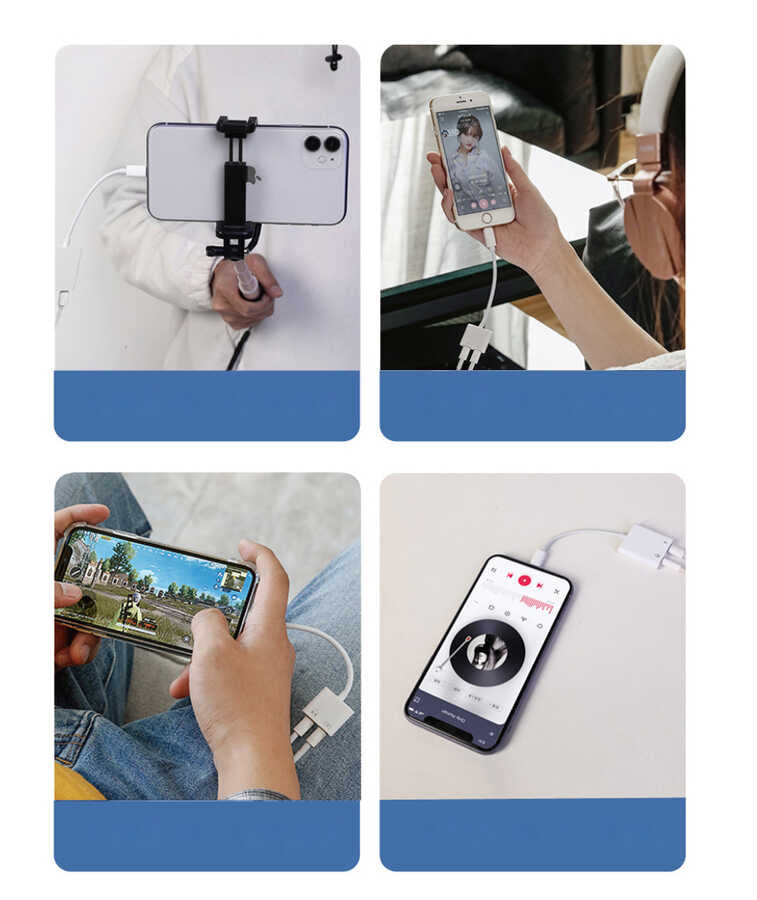 Wiwu LT01 Plus Lightning Ses Adaptörü