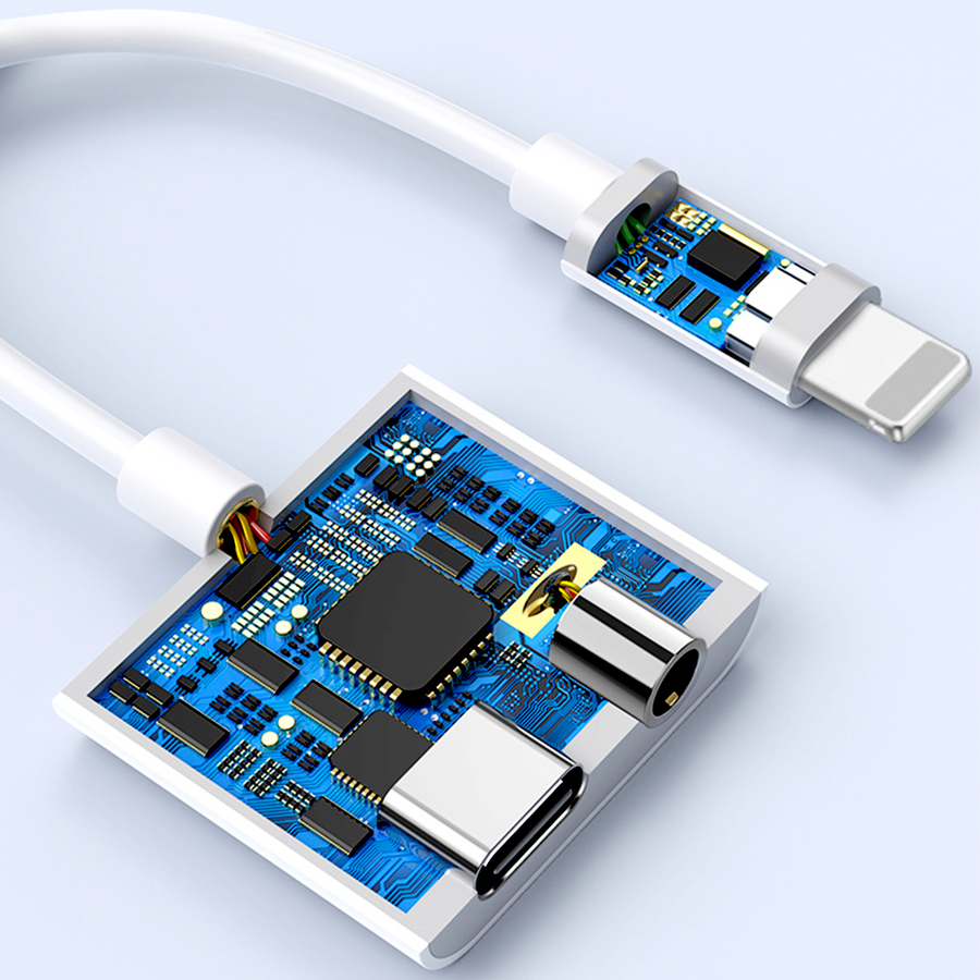 Wiwu LT01 Pro Lightning Ses Adaptörü