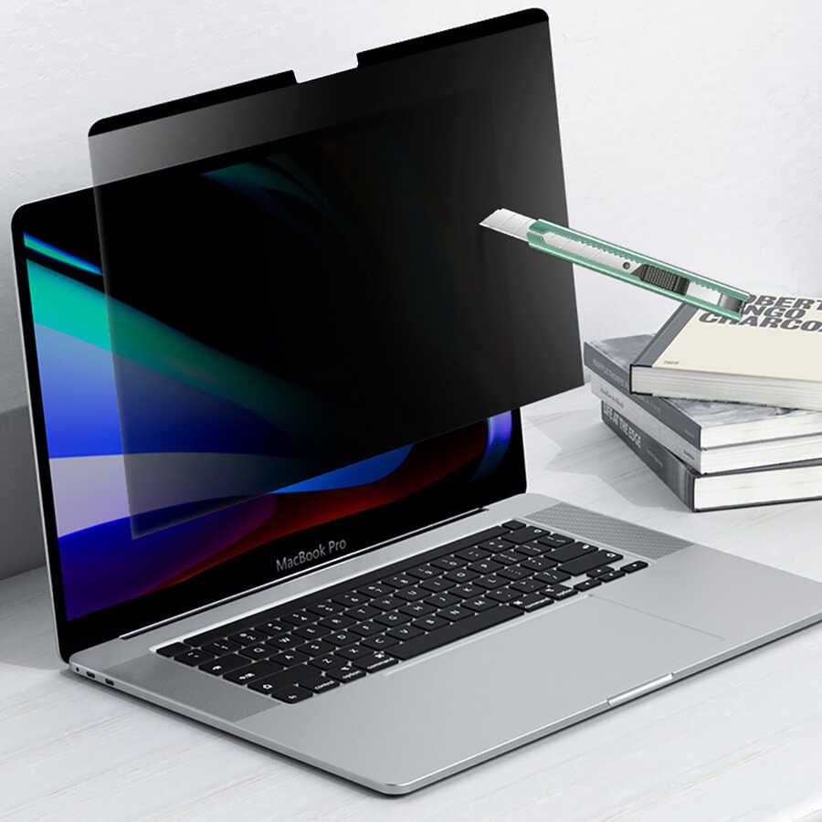 Macbook 16' Touch Bar Wiwu Mıknatıslı Privacy Ekran Koruyucu